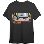 Pierrot Naruto Shippuden Naruto Eyes Kurzarm-t-shirt