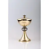 HECK Kirchenbedarf Ciborium vergoldet (Höhe 22 cm)
