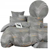 Collection World Bettwäsche-Set 200x220 cm Baumwollsatin 3-teilig