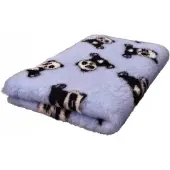 Buba DRY BED 28mm Rutschfestes Hundebett Violett 150x100