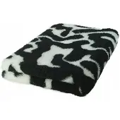 Buba Dry Bed VET A+ Hundebett 150x100cm Wirbel schwarz-weiß