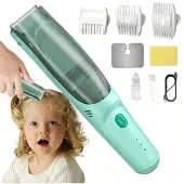 PLAXSOON Profi Baby-Haarschneidemaschine Baby-Haarschneide Set Leise USB Wiederaufladbare