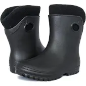 FORTMEN Leichte Gummistiefel Damen EVA gefütterte Garten Regenstiefel Boots Stiefeletten