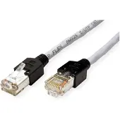 Secomp DÄTWYLER Patchkabel Cat.5e (Class D) S/UTP, CU 5502 flex PVC, Hirose TM11, grau, 15 m