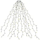 Dripio Lichterkette für Weihnachtsbaum, 300 LEDs, mit Aufhängering