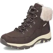 Rieker Damen Winterboots Braun Synthetik Größe: 39