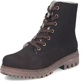 Rieker Y762225 Y76 Damenschuhe Schnürstiefel Braun Freizeit