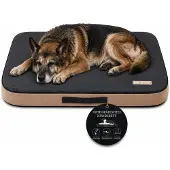 TRIBECCO Orthopädische Hundematratze Hundebett Gelenkschonend XL 110x75 cm Graphit