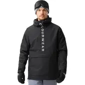 ColourWear Herren Skijacke M Signature Anorak Schwarz