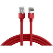 EFB Elektronik K8012.30 RJ45 Patchkabel Cat.5e SF/UTP LSZH Draka UC300 TM11 rot 30m K801230