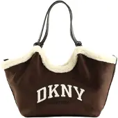 DKNY für Damen. R63ACE49 Tasche Paula Md Tote braun (OSFA), Lässig, Polyurethan