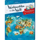 Generisch Weihnachten auf der ganzen Welt: Ein Adventskalender mit 24 kleinen Büchern