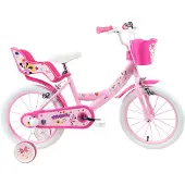 Denver Disney Minnie Mouse 16 Zoll Kinderfahrrad mit Stützrädern