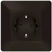 Legrand 756394 Valena Life with Netatmo Schutzko-Steckdose, Farbe: Schwarz