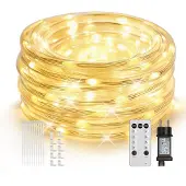 Dripio LED-Lichtschlauch 20 m, kaltweiß, IP67, 700 LEDs, 8 Modi, dimmbar