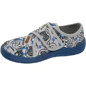 Fischer Markenschuh Kinder-Klett-Hausschuh
