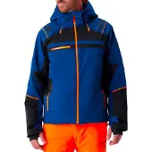 Spyder Titan Herren Skijacke mit abnehmbarer Kapuze blau M
