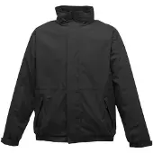 Regatta Dover Jacke, wasserfest, winddicht, Thermoschutz FK560 (XS) (Schwarz/Asche)