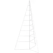 Syfax Weihnachtsbaum aus Metall mit klappbarem Ständer KUOPIO 180 cm