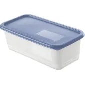 Rotho Gefrierdosen-Set Domino 3 x 1,2 l horizon blau