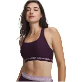 Under Armour Crossback Mid Bra purple mauve pink (526) S