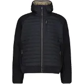 CMP Man Jacket Hybrid Fix Hood Antracite Antracite 50