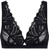 Falke BH Damen Delicate Touch Triangel Bralette Black-M