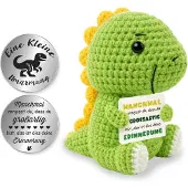 Merkloos Elzusha – Kreatives Kuscheltier, ein Dinosaurier mit Blumen