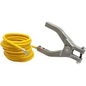 Dripio Antistatische Leitung mit Handclip, 10 Fuß, aufgerollt