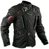 Merkloos Wasserdichte Motorjacke mit abnehmbaren CE-Schutz