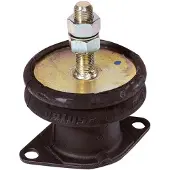 VETUS Hydraulikmotorstütze Schwarz Schwarz One Size