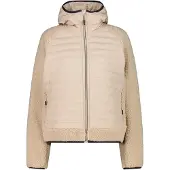 CMP Woman Jacket Hybrid FIX Hood kaki (P220) 36