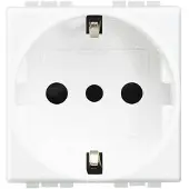 Legrand N4140 Steckdose 2P 1-M Dt+It. Norm