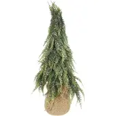 Goliat Künstlicher, schneebedeckter Weihnachtsbaum aus Jute, 50 cm