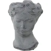 OEM Keramik-Krug für Schreibtisch, Grautöne, 20 x 28 cm