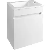 Bruckner TORIN Unterschrank mit Waschtisch 40x50x22cm, Weiß