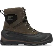Sorel - Warme, wasserfeste, steigende Schuhe - Buxton Lace Boot WP Major Black für Herren aus Leder - Größe 46 - Braun