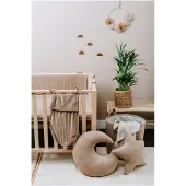 Babys Only Kissen Mond Teddyfutter Sense Weiß