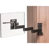 Caratec Flex CFW400AS TV-Wandhalter mit 4 Drehpunkten, schwarz
