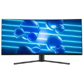 LC-Power LC-M34-UWQHD-180-C, 86,4 cm (34"), 3440 x 1440 Pixel, UltraWide Quad HD, LCD, 4 ms, Schwarz