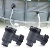 Merkloos Ersatz-Membranventil für Schwimmbäder, Set mit 2 Stück