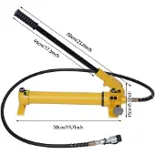 OEM Manuelle Hydraulikpumpe, hohe Haltbarkeit, effiziente Leistung, Gelb