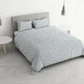 Merkloos Omgoods – Bettwäsche-Set für ein Doppelbett, 100% Baumwolle mit Affenmuster