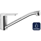 A&n&a aqualine SINTRA Küchenarmatur, Wassersparender Perlator 6 l/min, Chrom