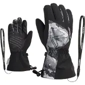 Ziener - Kid's Laval AS AW - Handschuhe Gr 7,5 schwarz/grau