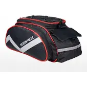 Roswheel D14541 Fahrrad-Gepäckträgertasche schwarz-rot
