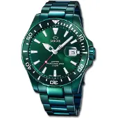 Jaguar Pro Diver Herren Uhr Analog Armbanduhr Edelstahl grün Elegant D3UJ988/1