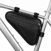 Generisch Frametas-Dreiecktasche für das Fahrrad, 1,5 Liter Fassungsvermögen – Wasserdichtes PVC