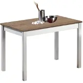 OEM Fester Küchentisch, laminiert, dunkel Eiche, 110x70 cm