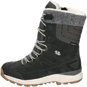 Brütting Winterstiefel BRÜTTING "Winterboot Neyla", Damen, Gr. 37, wärmend, grau, Veloursleder, Schuhe Winterstiefel